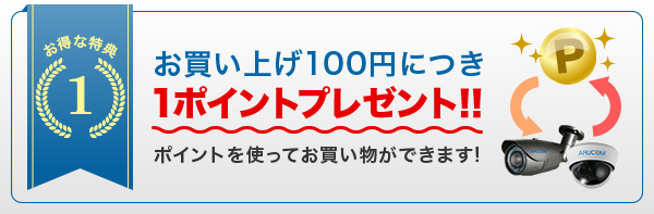 ポイントを使ってお買い物が出来ます!
