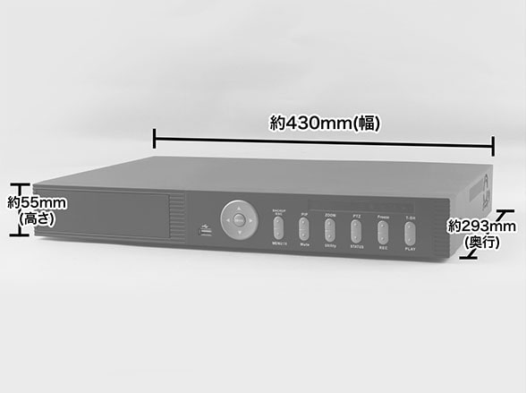 RD-RA2216 AHD3.0対応 2000GB 16chデジタルレコーダー