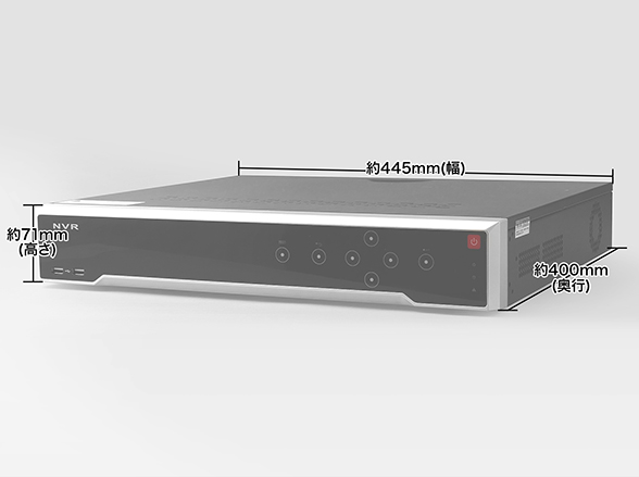 RD-RN5034 PoE対応ネットワークレコーダー NVR 32ch 32TB
