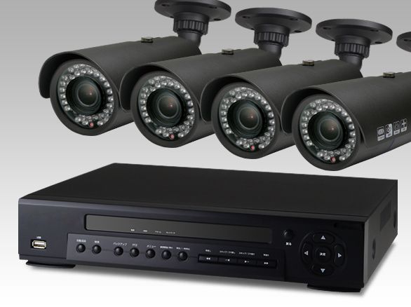 SET441-1 HD-SDIカメラ1~4台と専用レコーダーセット