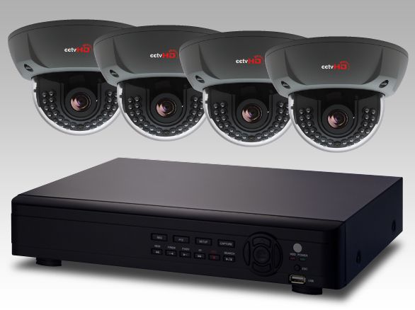 SET462-1 HD-SDI高画質屋外ドームカメラと専用録画機セット