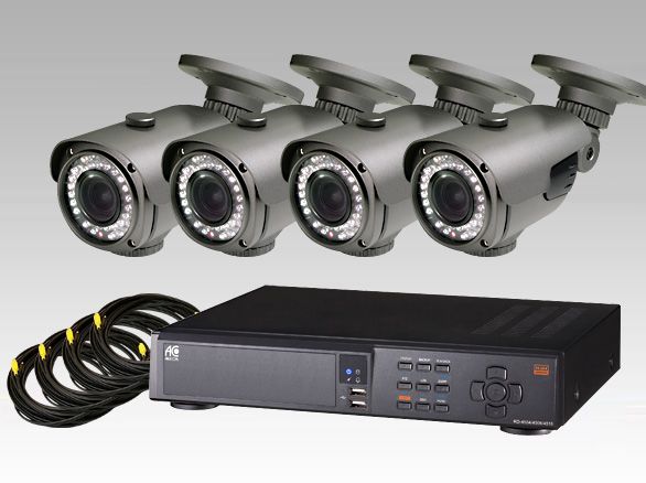 SET483-1 台数選べる屋外防雨型カメラと録画機ケーブルセット