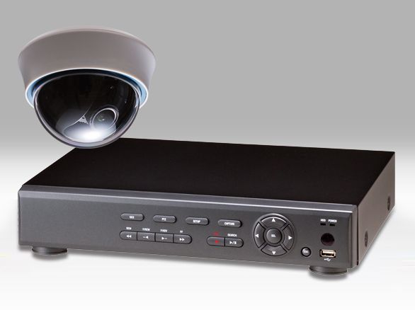 SET530-1 HD-SDI高画質屋内専用ドームカメラと専用レコーダーセット