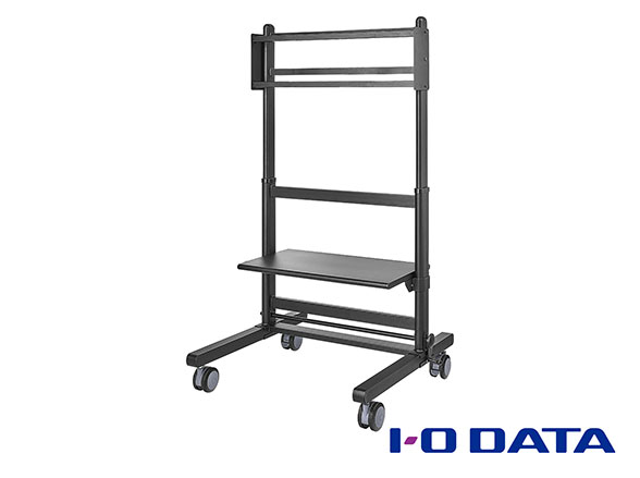 DA-DSM4/T1 アイオーデータ製 耐荷重最大55kg 移動式ディスプレイスタンド・棚板セット