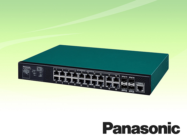PN261693D Panasonic レイヤ2 PoE給電スイッチングハブ GA-MLD16TPoE+