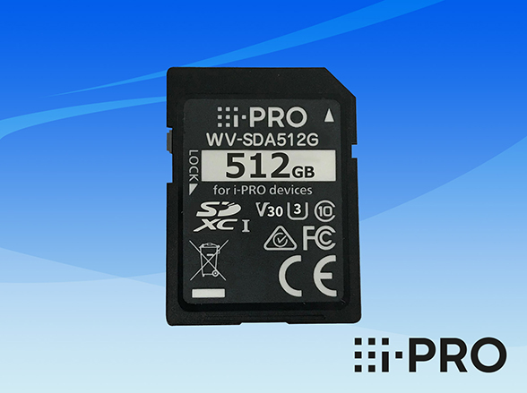 WV-SDA512G i-PRO SDHCメモリーカード 512GB アイプロ