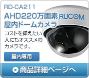 RD-3345 集音マイク内蔵ドーム型カメラ