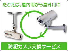 カメラ交換サービス