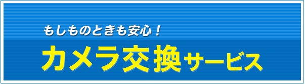 カメラ交換サービス