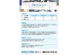 アルコム工事プランについて