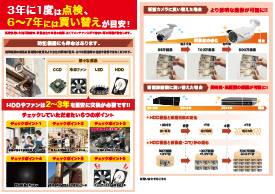 点検・買い替え確認