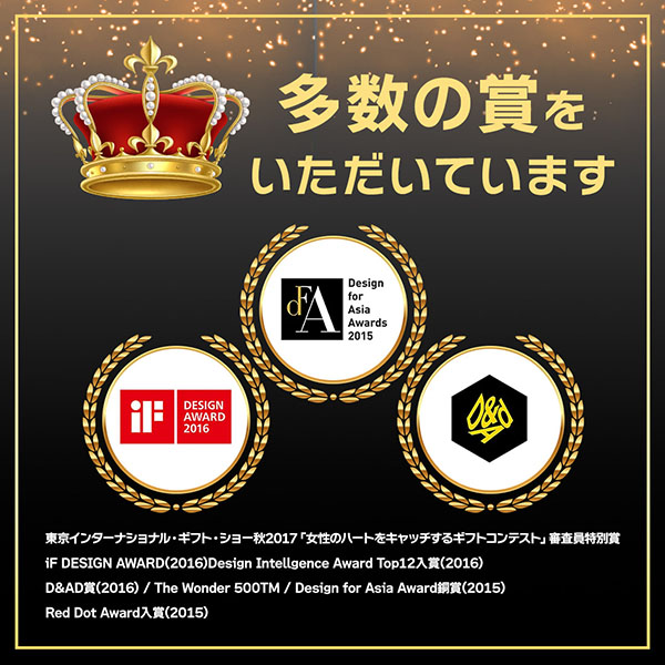 多数受賞