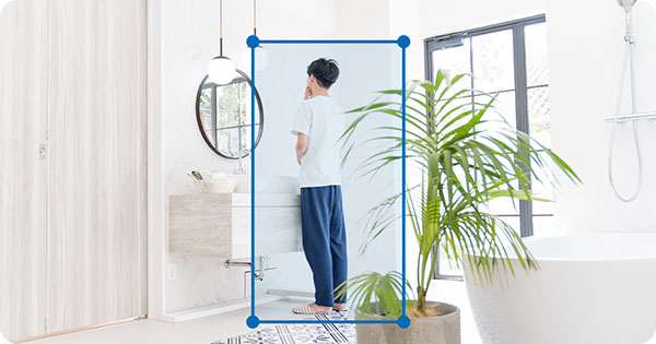 動体検知でどんな変化も見逃さない