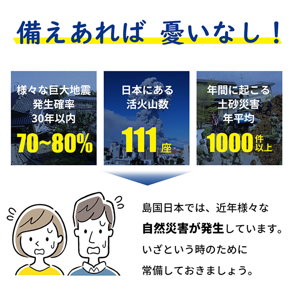 備えあれば憂いなし