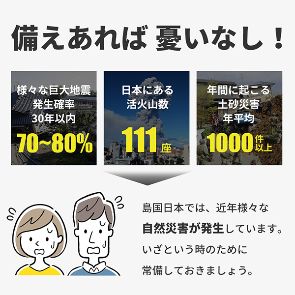 備えあれば憂いなし