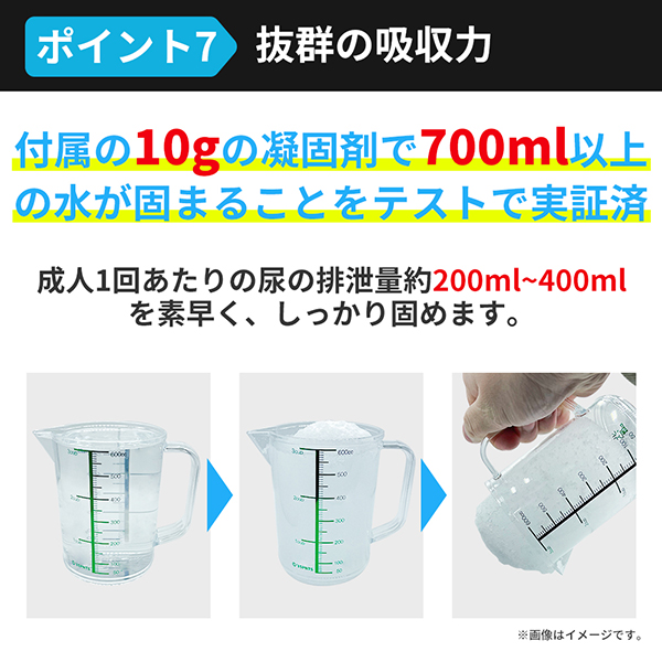 抜群の吸収力