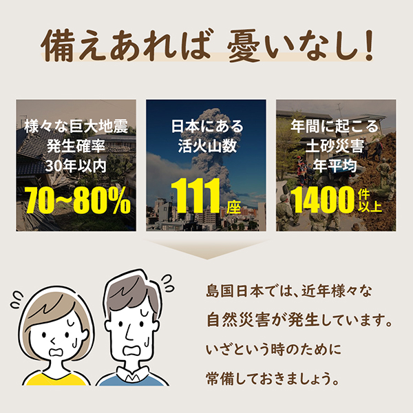 備えあれば憂いなし