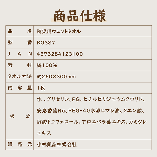 商品仕様