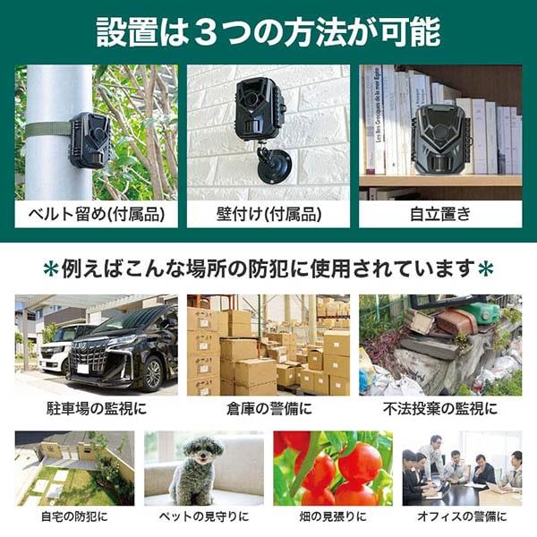 設置方法・例