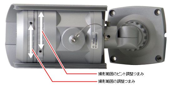 撮影範囲調整方法