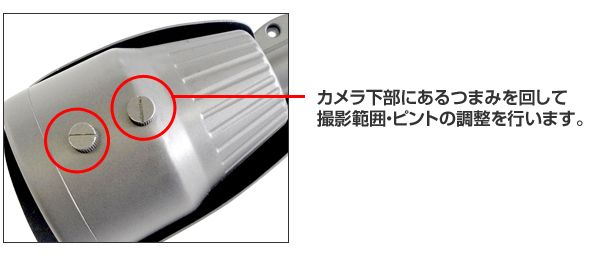 撮影範囲調整方法