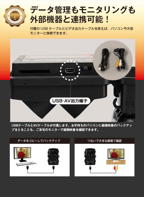 データ管理もモニタリングも外部嬉々と連携可能