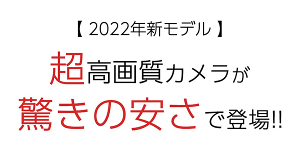 驚きの安さで登場!!