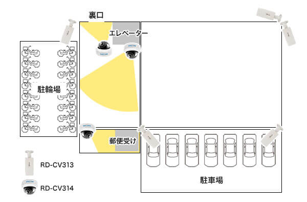 マンションへの設置事例