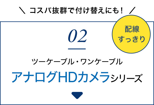 アナログHDカメラシリーズ