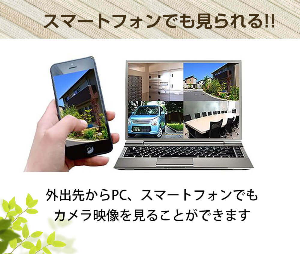 スマートフォンで見れる
