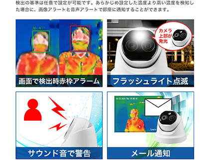 4種のアラーム通知