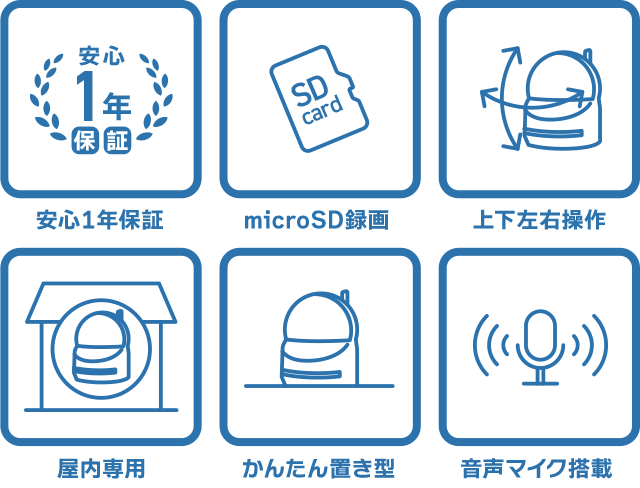 様々な機能を搭載!