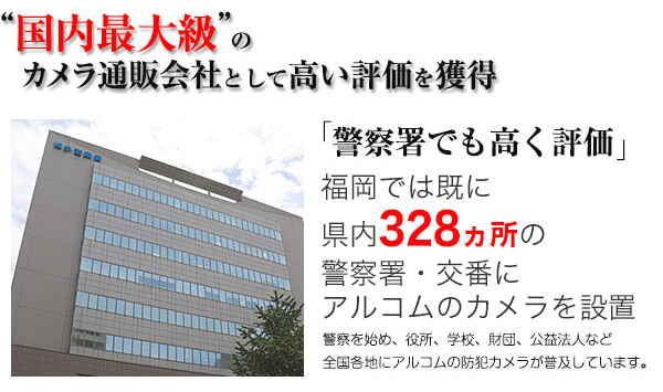 国内最大級の監視カメラ通販会社