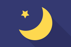 夜間