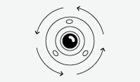 １台で全体を取りたい（魚眼・360度全方位カメラ）