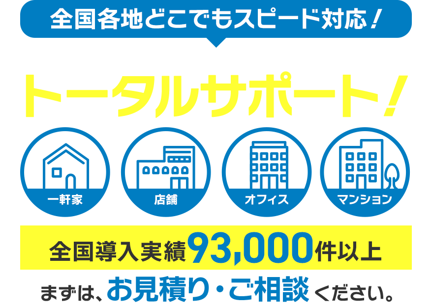 防犯カメラならアルコムにお任せください