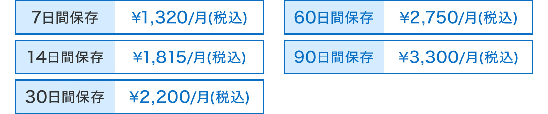 選べる料金プラン