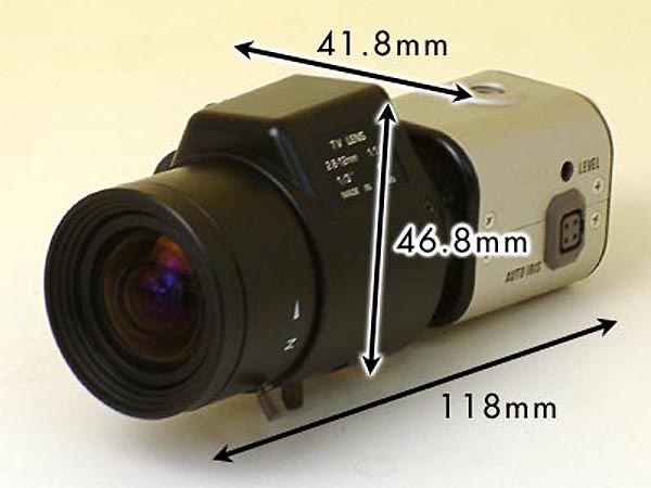RD-3024WAT-250D+2.7-12mmレンズ 高感度カラーカメラWatec