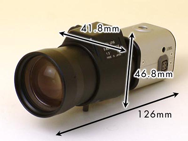 RD-3025WAT-250D+5.0~5-mmレンズ 高感度カラーカメラWatec