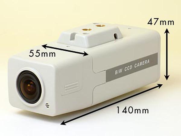 RD-3072バリフォーカルレンズ搭載白黒カメラ