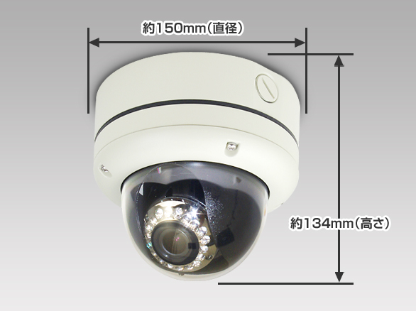 RD-404752万画素屋外防滴型赤外線ドームカメラ