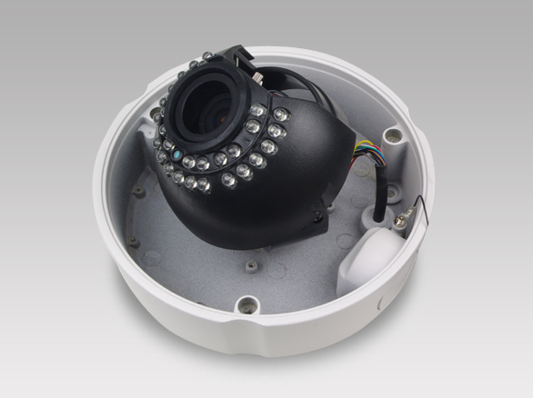RD-3940超耐衝撃52万画素WDR赤外線ドームカメラ