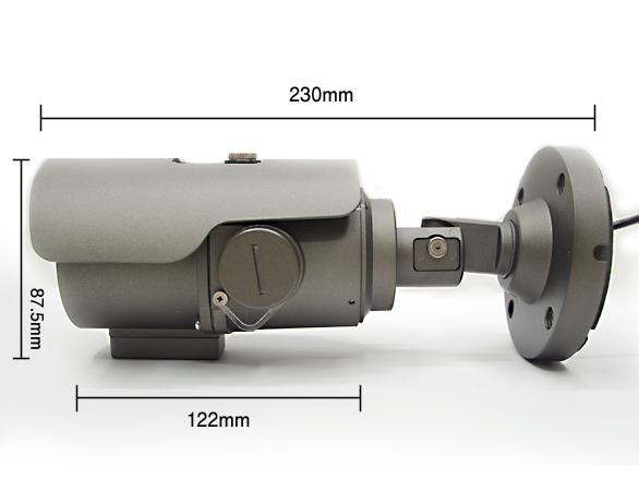 RD-3863屋外用赤外線ワンケーブルカメラ 電源重畳方式