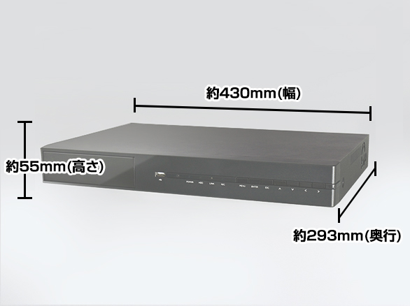 RD-RH1004 HD-SDI ハイブリッドデジタルレコーダー 2TB内蔵 4ch