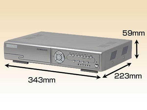 RD-3356B デジタルレコーダー 4ch 同時録画・再生 500GB