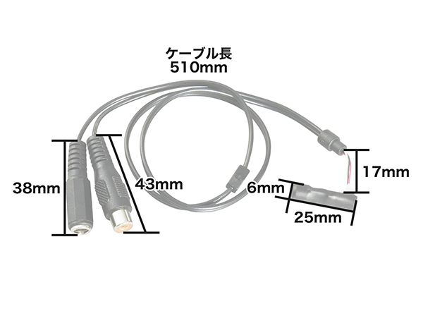 集音マイク 小型 ピンマイク 防犯カメラ用 RD-2903