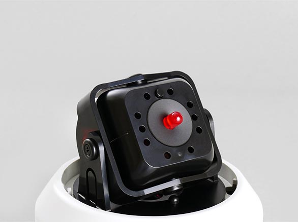 RD-2850LED付ドームダミ-防犯カメラ