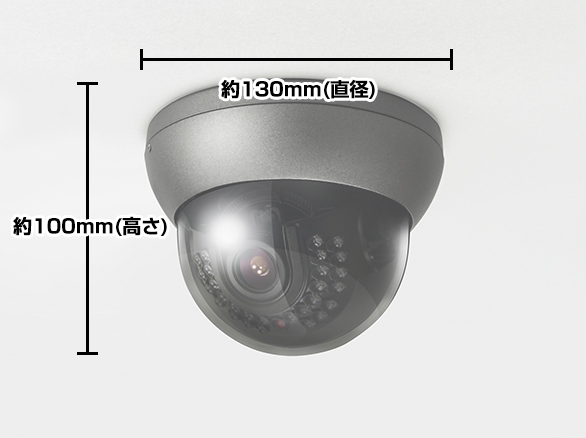 SET516-1 HD-SDI高画質屋外ドームカメラと専用レコーダーセット