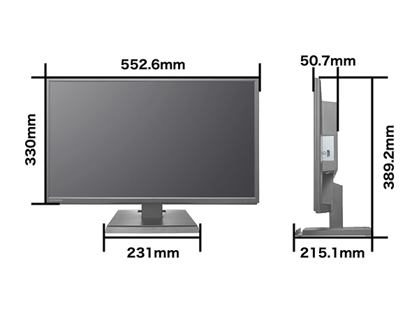 LCD-AH241EDB-B アイオーデータ製 23.8型 ワイド液晶モニター ブラック