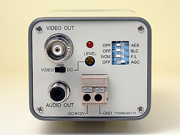 RD-3104カラー防犯カメラ 標準～望遠撮影タイプ